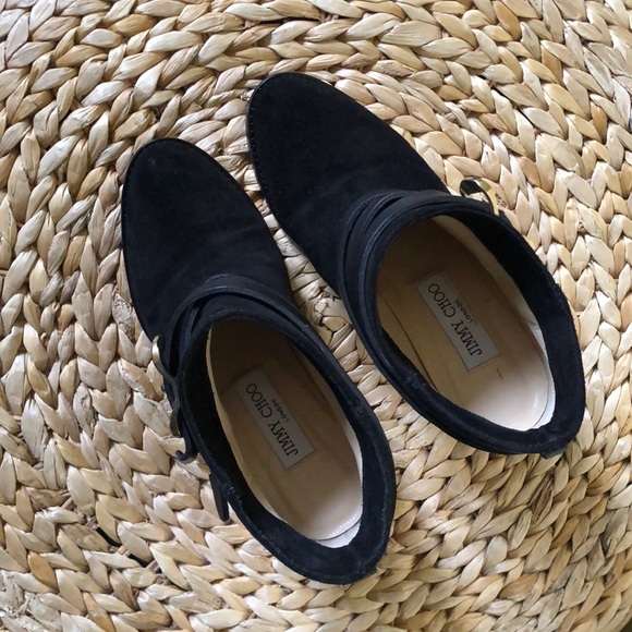 JIMMY CHOO suede booties - Picture 6 of 12